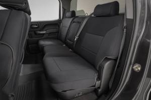 Rough Country - Seat Covers - FR Bucket & RR 60/40 Bench - Chevy/GMC 2500HD/3500HD (14-25) - 91070