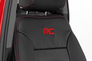 Rough Country - Rough Country - Premium Seat Covers - FR Bucket - RR 60/40 - Chevy/GMC Sierra 1500 (19-25)/Silverado 1500 (19-26) - 91071L - Image 4