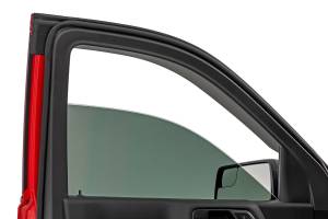 Rough Country - Rough Country - Side Window Deflectors - Tape On Rain Guard - Chevy/GMC 1500/2500HD/3500HD (19-25 & Classic) | 911924 - Image 4