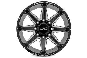 Rough Country - Rough Country - Rough Country 91M Series Wheel/One-Piece/Gloss Black/20x12/8x170/-44mm | 91201211M - Image 2