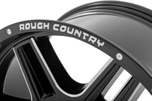 Rough Country - Rough Country - Rough Country 92 Series Wheel/Machined One-Piece/Gloss Black/18x9/6x135/+0mm | 92180017 - Image 2