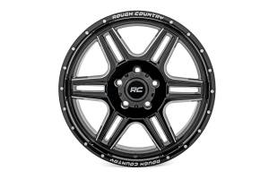 Rough Country - Rough Country - Rough Country 92 Series Wheel/Machined One-Piece/Gloss Black/18x9/6x135/+0mm | 92180017 - Image 3