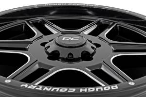 Rough Country - Rough Country - Rough Country 92 Series Wheel/Machined One-Piece/Gloss Black/18x9/6x135/+0mm | 92180017 - Image 4
