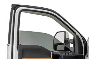 Rough Country - Rough Country - Side Window Deflectors - Tape On Rain Guard - Ford F-150 (17-24) F-250 (15-24) | 931524 - Image 2