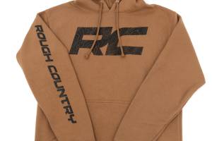 Rough Country - Rough Country - Rough Country Hoodie - RC Topographical Sleeve - Saddle - MD | 94095MD - Image 3