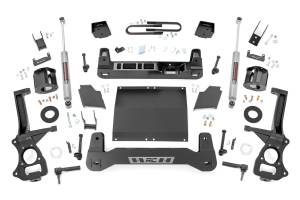 Rough Country - Rough Country - 6 Inch Lift Kit - Mono Leaf Rear - Diesel - GMC Sierra 1500 2WD/4WD (2025) | 26631D_A - Image 1