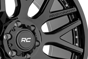 Rough Country - Rough Country 95 Series Wheel/One-Piece/Gloss Black/22x10/6x5.5/-25mm | 95221012 - Image 3