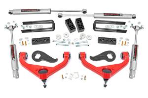 Rough Country - 3 Inch Lift Kit - Chevy/GMC Sierra 3500 HD/Silverado 3500 HD 2WD/4WD (20-25) | 95630RED - Image 1
