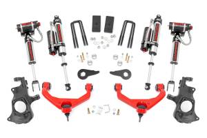 Rough Country - 3.5 Inch Lift Kit - Knuckle - Vertex - Chevy/GMC 2500HD/3500HD (11-19) | 95750RED