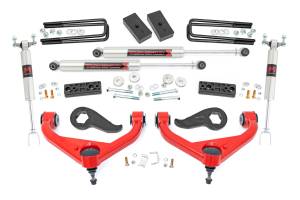 Rough Country - 3 Inch Lift Kit - UCAs - M1 - Chevy/GMC 2500HD/3500HD (20-25) | 95840RED
