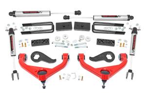 Rough Country - 3 Inch Lift Kit - UCAs - V2 - Chevy/GMC 2500HD/3500HD (20-25) | 95870RED