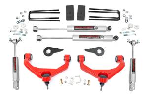 Rough Country - 3.5 Inch Lift Kit - Chevy/GMC 2500HD/3500HD 2WD/4WD (11-19) | 95920RED