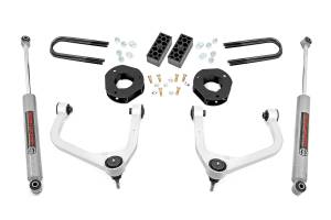 Rough Country - Rough Country - 3.5 Inch Lift Kit - Rear Mono Leaf - Chevy Silverado 1500 2WD/4WD (2022-2024) | 28230 - Image 1