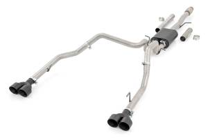 Rough Country - Performance Cat-Back Exhaust - 6.2L - 5'8 in. & 6'6 in. Bed - Chevy/GMC Sierra/Silverado 1500 (19-25) | 96014
