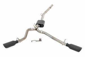 Rough Country - Performance Cat-Back Exhaust - Stainless - 3.6L - Jeep Gladiator JT (20-25) | 96015