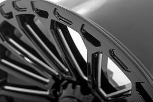 Rough Country - Rough Country 97 Series Wheel/One-Piece/Gloss Black/17x9/6x5.5/-12mm | 97170912 - Image 3