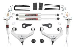 Rough Country - 3.5 Inch Lift Kit - M1 - w/ Overloads - Chevy/GMC 2500HD/3500HD (11-19) | 97540