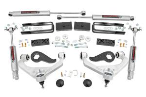 Rough Country - 3 Inch Lift Kit - w/ Overloads - Chevy/GMC 2500HD/3500HD (20-25) | 97730