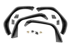 Rough Country - Rough Country - High Clearance LED Flat Fender Flare Kit - UV Treated - Jeep Wrangler JL (18-24) | 99036 - Image 2