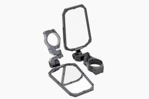 Rough Country - Rough Country - UTV Aluminum Side View Mirrors - Horizontal | 99209 - Image 1