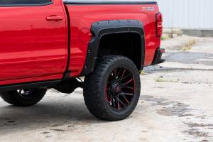 Rough Country - Fender Flares - Defender l 5'9 in. Bed - G7C Red Hot - Chevy Silverado 1500 (14-18 & Classic) | A-C11612-G7C - Image 6
