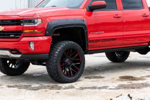 Rough Country - Fender Flares - Defender - 5'9 in. Bed - GAZ Summit White - Chevy Silverado 1500 (14-18 & Classic) | A-C11612-GAZ - Image 4