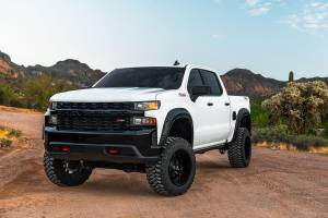 Rough Country - Rough Country - Fender Flares - Defender - G7C Red Hot - Chevy Silverado 1500 2WD/4WD (2019-2025 & Classic) | A-C12211-G7C - Image 4