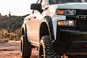 Rough Country - Rough Country - Fender Flares - Defender - GJV Riptide Blue - Chevy Silverado 1500 2WD/4WD (2019-2025 & Classic) | A-C12211-GJV - Image 2