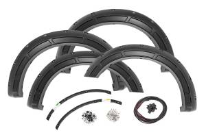 Rough Country - Defender Pocket Fender Flares - UM Agate Black - Ford F-250/F-350 Super Duty (23-25) | A-F20231-UM