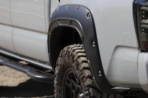 Rough Country - Rough Country - Fender Flares - Defender - 1H5 Cement - Toyota Tacoma 2WD/4WD (2016-2023) | A-T11621-1H5 - Image 5