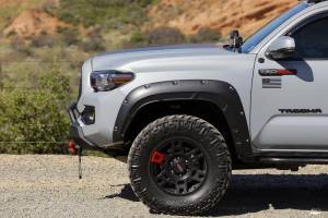 Rough Country - Rough Country - Fender Flares - Defender - 4V6 Quicksand - Toyota Tacoma 2WD/4WD (2016-2023) | A-T11621-4V6 - Image 3