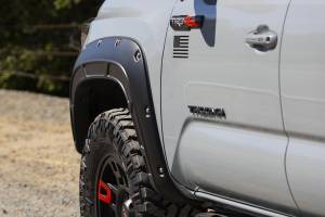 Rough Country - Rough Country - Fender Flares - Defender - 4V6 Quicksand - Toyota Tacoma 2WD/4WD (2016-2023) | A-T11621-4V6 - Image 6