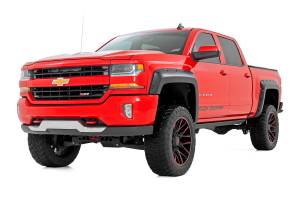 Rough Country - Pocket Fender Flares - 6'7 in. & 8' Bed - G9K Satin Steel - Chevy Silverado 1500 (14-18)/2500HD | F-C11412B-G9K - Image 3