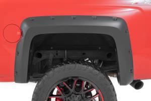 Rough Country - Pocket Fender Flares - 5'9 in. Bed - GBA Black - Chevy Silverado 1500 (14-18 & Classic) | F-C11413A-GBA - Image 5
