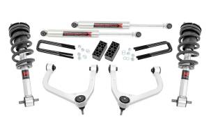 Rough Country - 3.5 Inch Lift Kit - M1 Struts/M1 - Chevy Silverado 1500 2WD/4WD (2019-2024 & Classic) | 29540 - Image 1