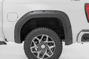 Rough Country - Rough Country - Pocket Fender Flares - GNO Thunderstorm Gray - GMC Sierra 1500 2WD/4WD (2019-2025 & Classic) | F-C11950A-GNO - Image 3