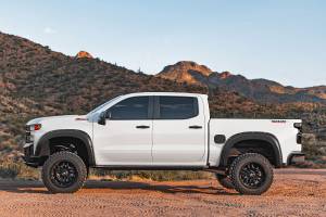 Rough Country - Rough Country - Fender Flares - Sport - GJV Riptide Blue - Chevy Silverado 1500 2WD/4WD (2022-2025) | F-C12211-GJV - Image 2