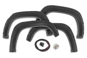 Rough Country - Pocket Fender Flares - GNT Radiant Red - Chevy Colorado 2WD/4WD (2023-2026) - F-C12311-GNT