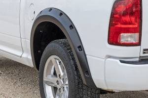 Rough Country - Rough Country - Pocket Fender Flares - GW7 Bright White - Ram 1500 2WD/4WD (2010-2018 & Classic) | F-D10911B-GW7 - Image 4