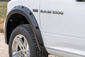Rough Country - Rough Country - Pocket Fender Flares - GW7 Bright White - Ram 1500 2WD/4WD (2010-2018 & Classic) | F-D10911B-GW7 - Image 5