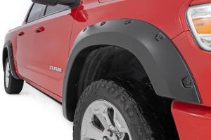 Rough Country - Rough Country - Pocket Fender Flares - PFP Olive Green - Ram 1500 2WD/4WD (2019-2024) | F-D10914A-PFP - Image 4