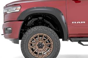 Rough Country - Rough Country - Pocket Fender Flares - PR4 Flame Red - Ram 1500 2WD/4WD (2025) | F-D319205-PR4 - Image 6