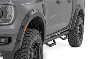 Rough Country - Rough Country - Pocket Fender Flares - G1 Absolute Black - Ford Ranger 2WD/4WD (2024-2025) | F-F12401-G1 - Image 6
