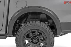 Rough Country - Rough Country - Pocket Fender Flares - M7 Carbonized Gray - Ford Ranger 2WD/4WD (2024-2025) | F-F12401-M7 - Image 5