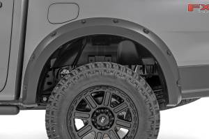 Rough Country - Rough Country - Pocket Fender Flares - NE Cactus Gray - Ford Ranger 2WD/4WD (2024-2025) | F-F12401-NE - Image 5