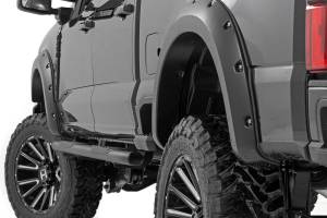 Rough Country - Rough Country - Pocket Fender Flares - D1 Stone Gray - Ford F-250/F-350 Super Duty (23-25) | F-F20231-D1 - Image 2