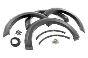 Rough Country - Pocket Fender Flares - TQ Smoked Quartz - Ford F-150 2WD/4WD (2021-2025) | F-F20911B-TQ