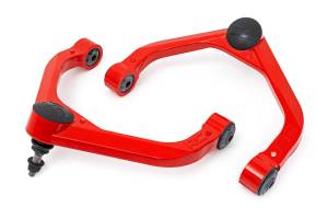 Rough Country - Red Forged Upper Control Arms - 3 Inch Lift - Ram 1500 4WD (2012-2018 & Classic) | 31201RED