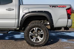 Rough Country - Rough Country - Pocket Fender Flares - 1G3 Magnetic Grey - Toyota Tacoma 2WD/4WD (2016-2023) | F-T11621A-1G3 - Image 6
