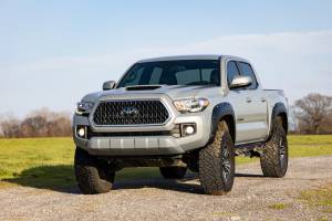 Rough Country - Rough Country - Pocket Fender Flares - 1J9 Celestial Silver Metallic - Toyota Tacoma (16-23) | F-T11621A-1J9 - Image 2